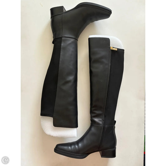 Boots Designer By Michael Kors In Black, Size: 9