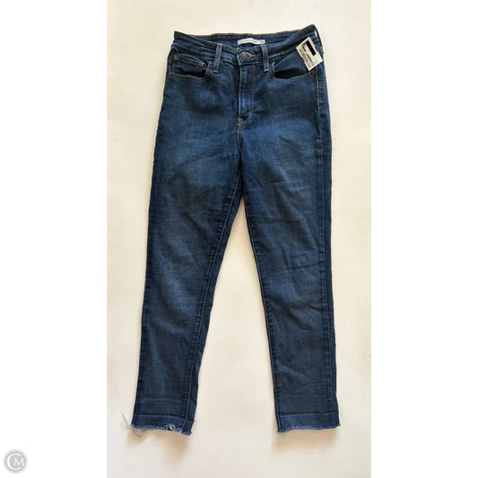 Jeans Skinny By Levis In Blue, Size: 6
