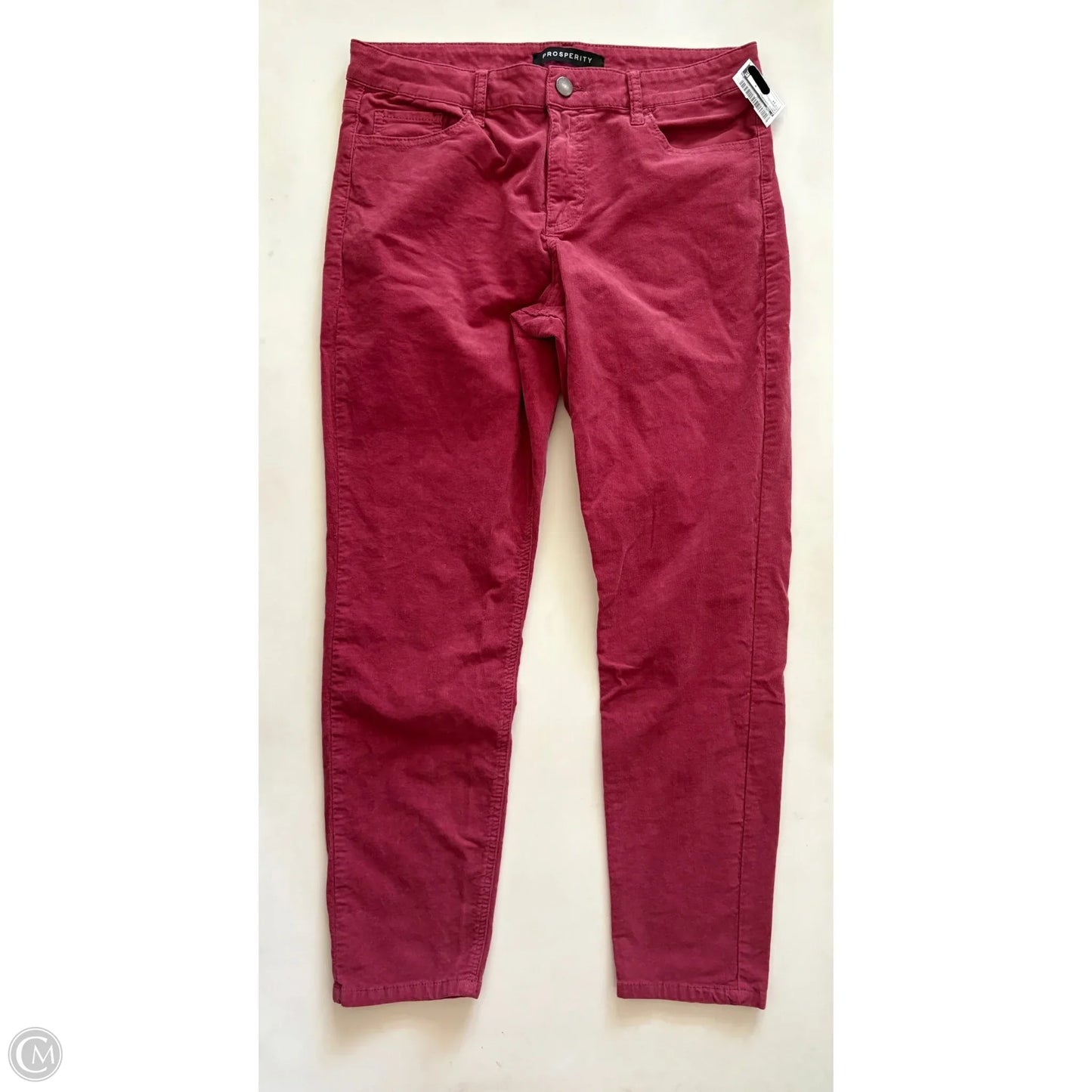 Pants Corduroy By Prosperity In Red, Size: 14