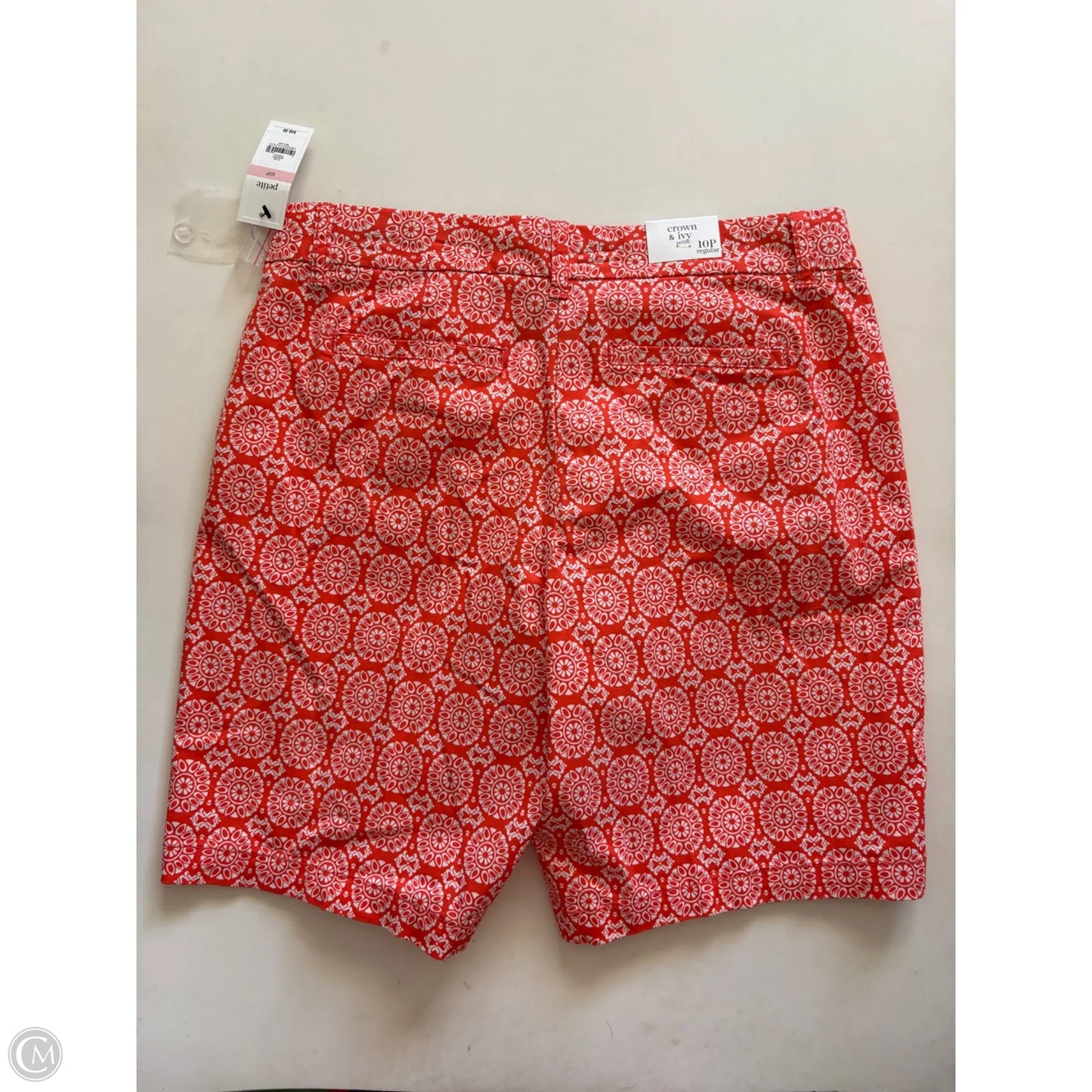 Shorts By Crown And Ivy In Orange, Size: 10p