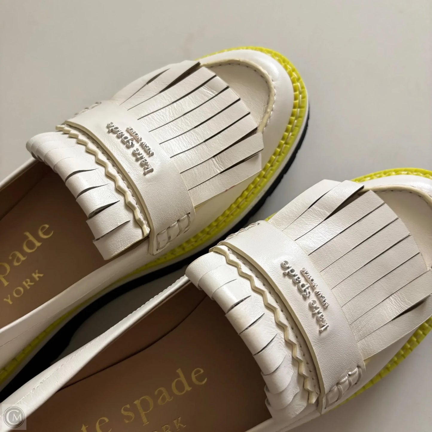 Shoes Designer By Kate Spade In Cream, Size: 8