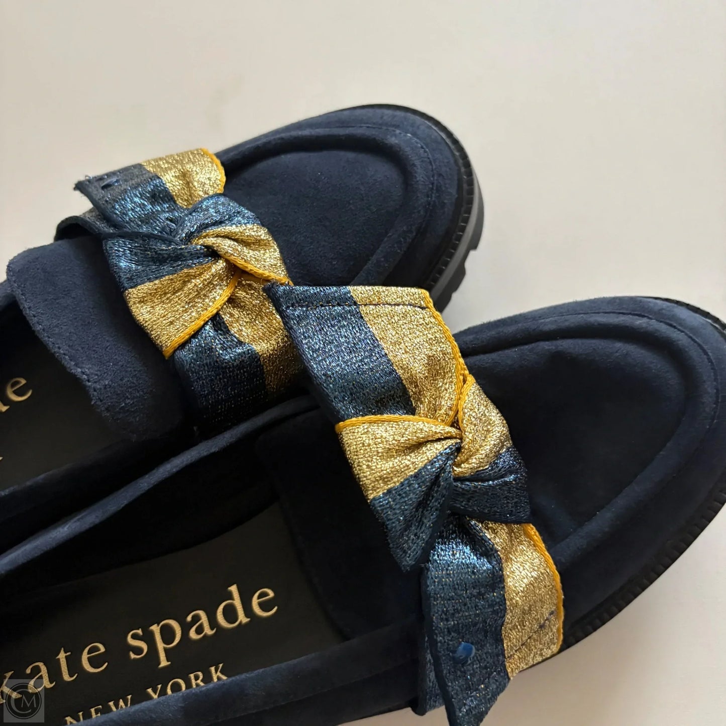 Shoes Designer By Kate Spade In Blue, Size: 8