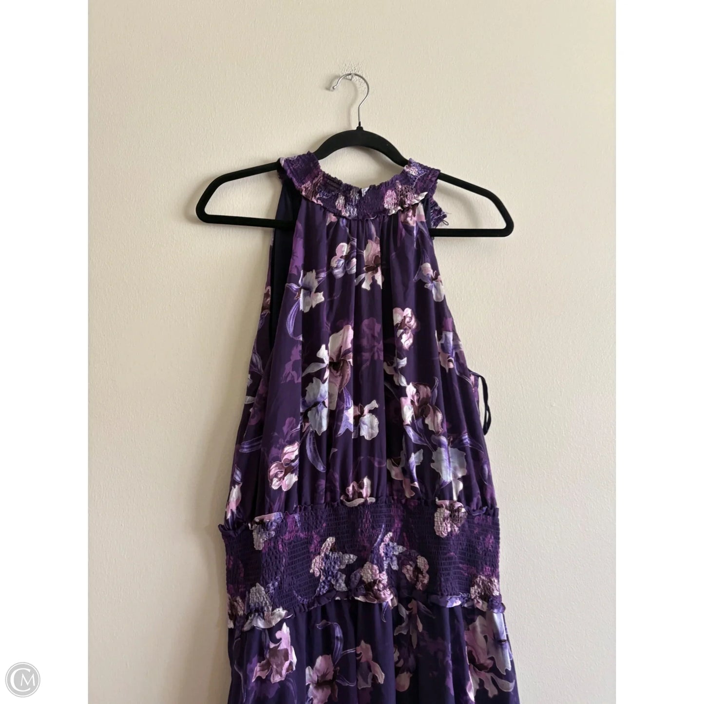 Dress Casual Maxi By White House Black Market In Purple, Size: 12