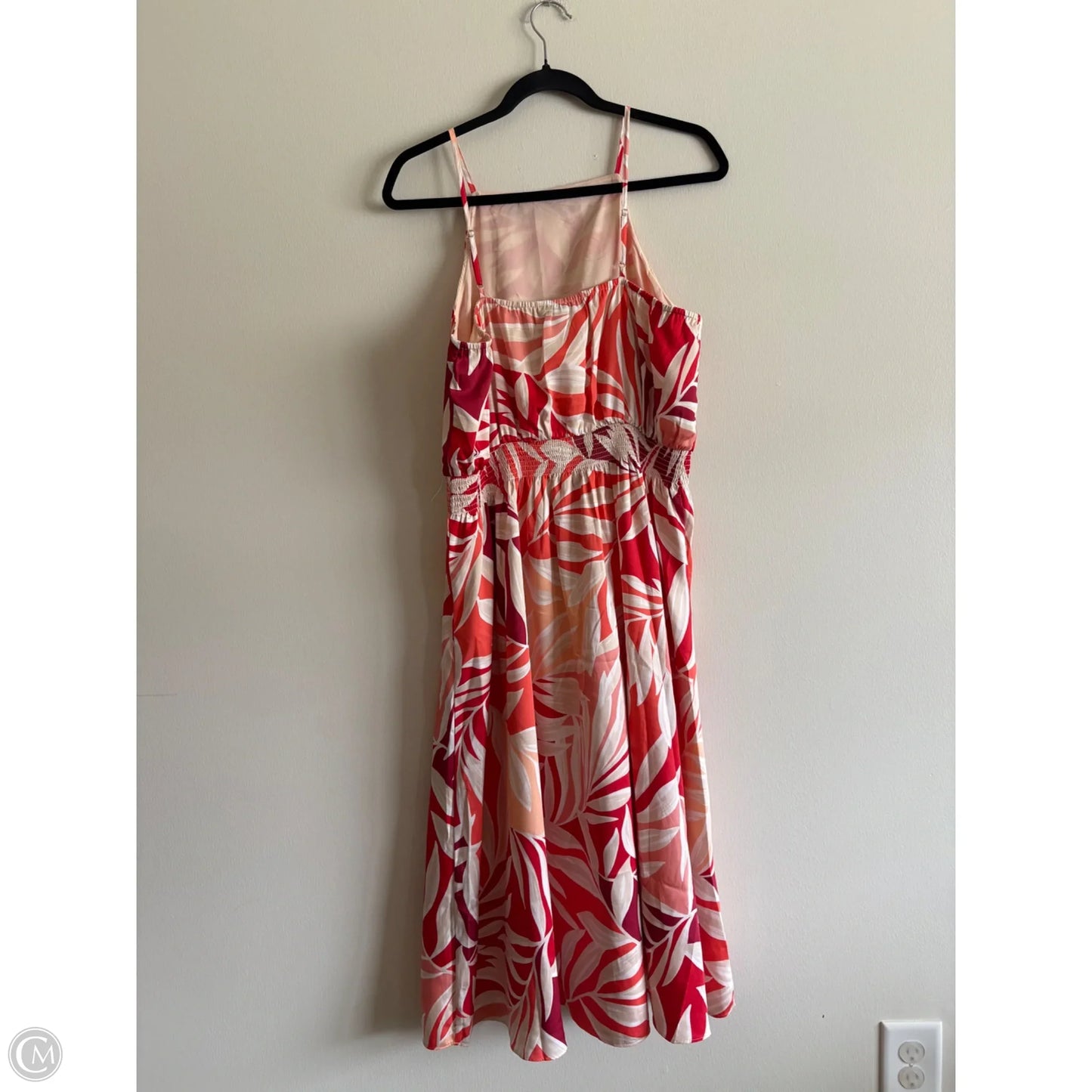 Dress Casual Maxi By Ann Taylor In Orange, Size: Lp