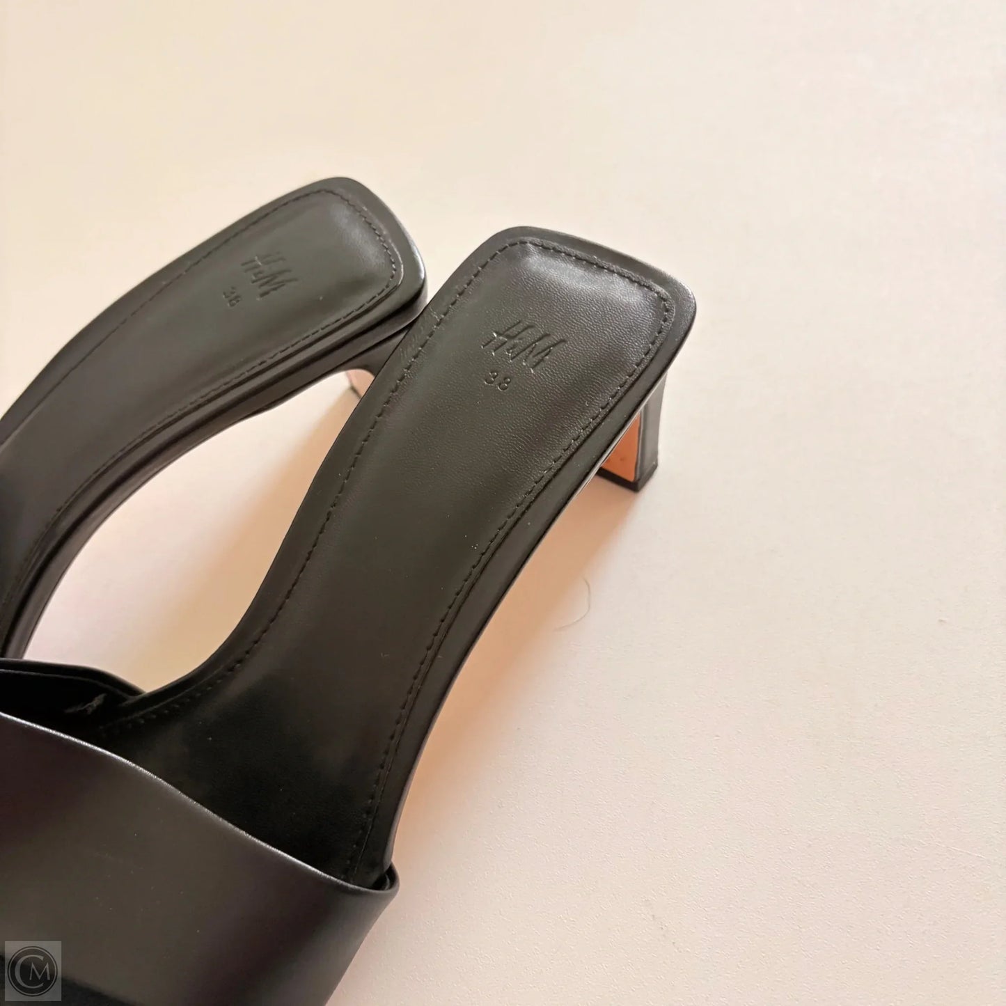 Shoes Heels Block By H&m In Black, Size: 7.5
