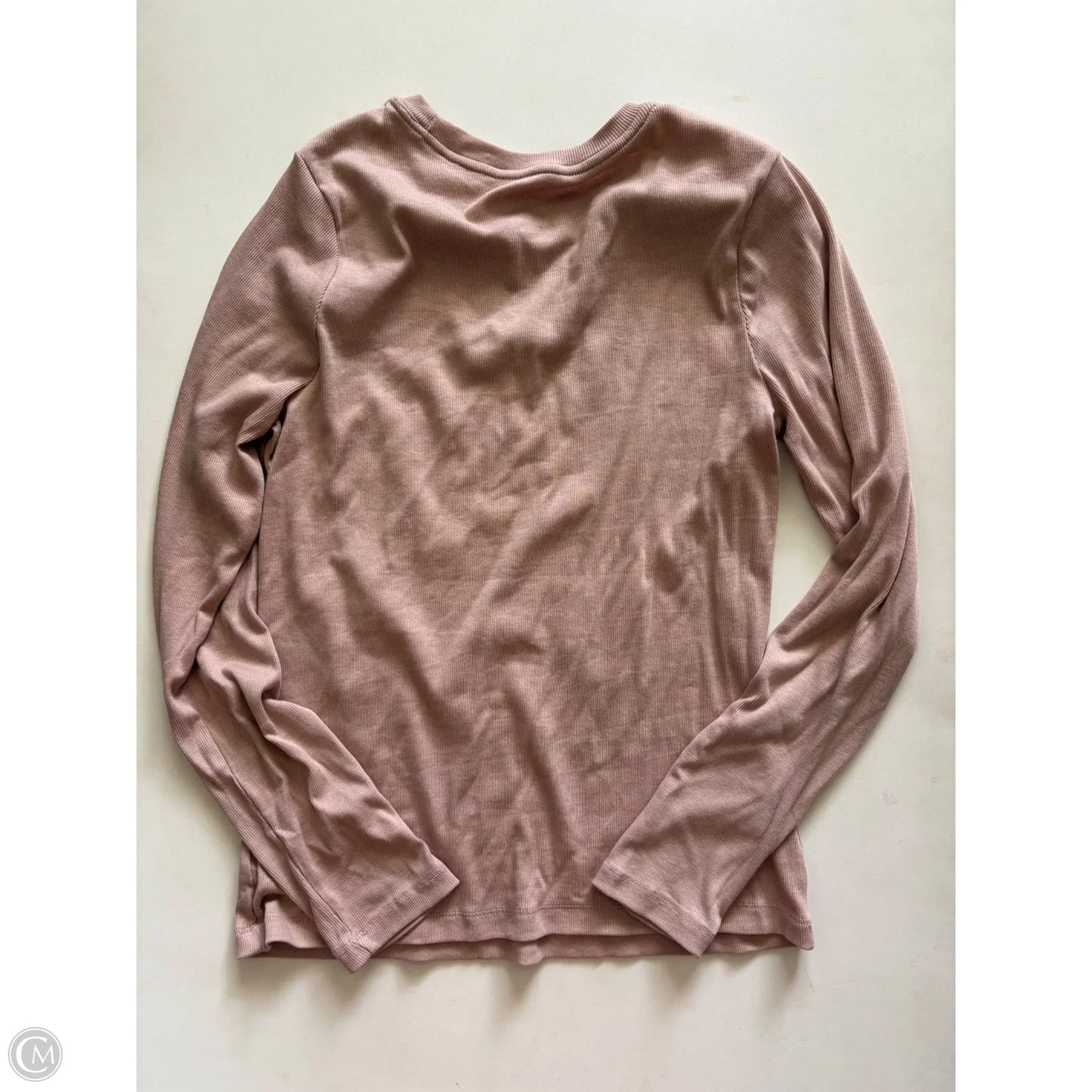 Top Long Sleeve By A New Day In Brown, Size: M
