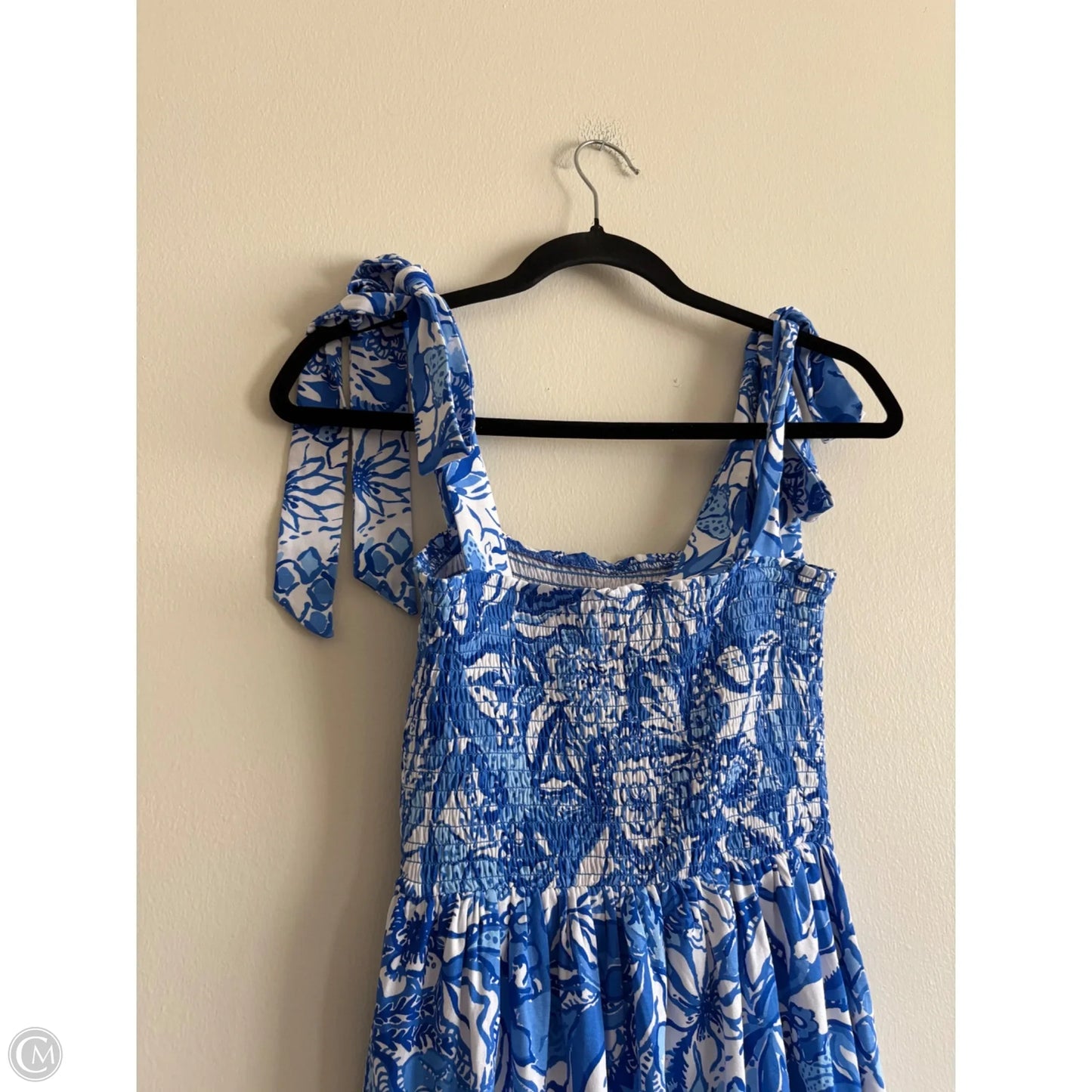 Romper Designer By Lilly Pulitzer In Blue, Size: S