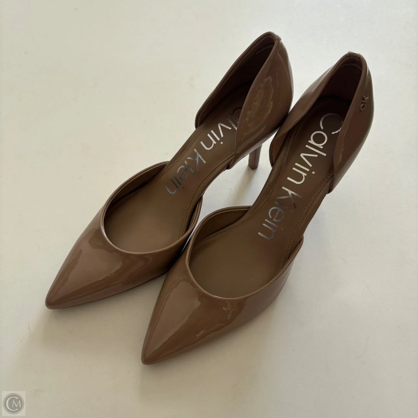 Shoes Heels Kitten By Calvin Klein In Animal Print, Size: 9