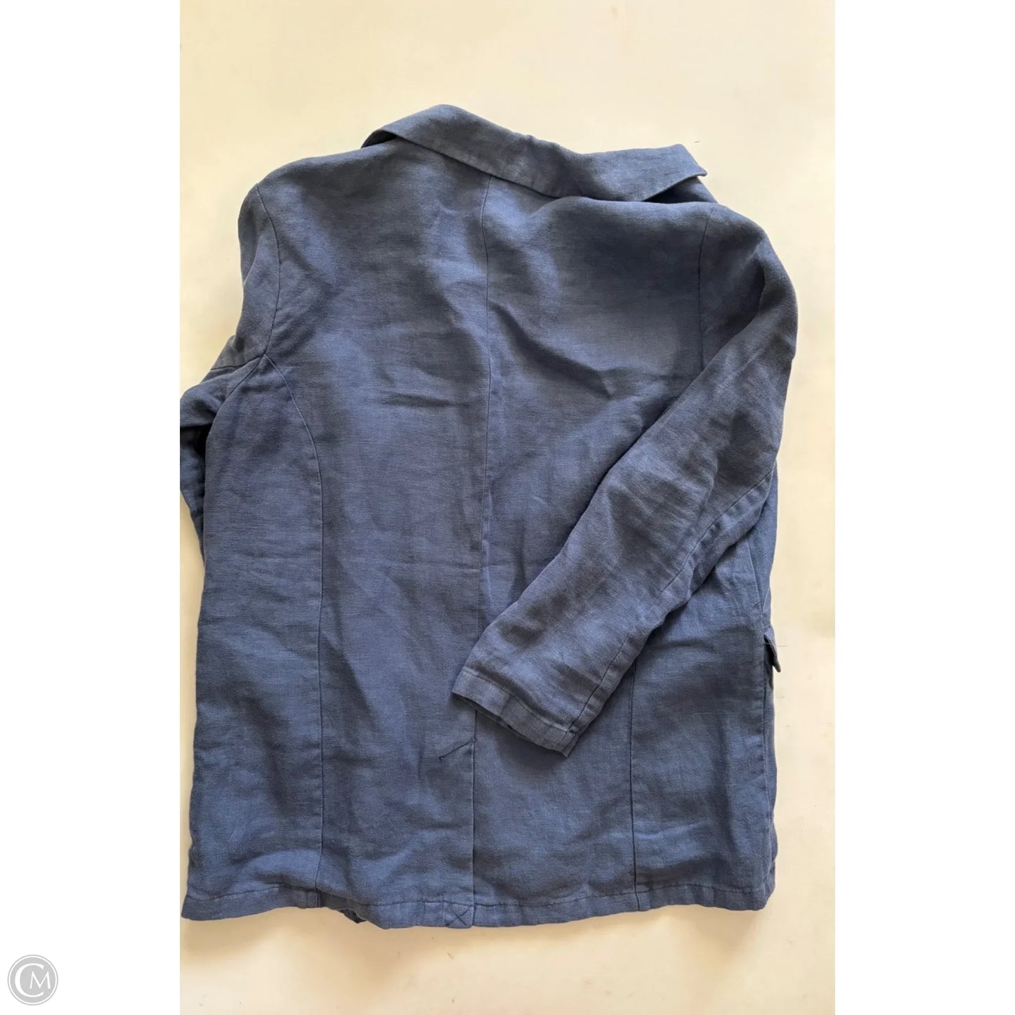 Blazer Designer By Halston In Blue, Size: S