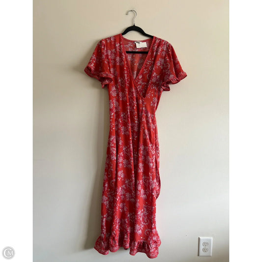 Dress Casual Maxi By Max Studio In Floral Print, Size: L