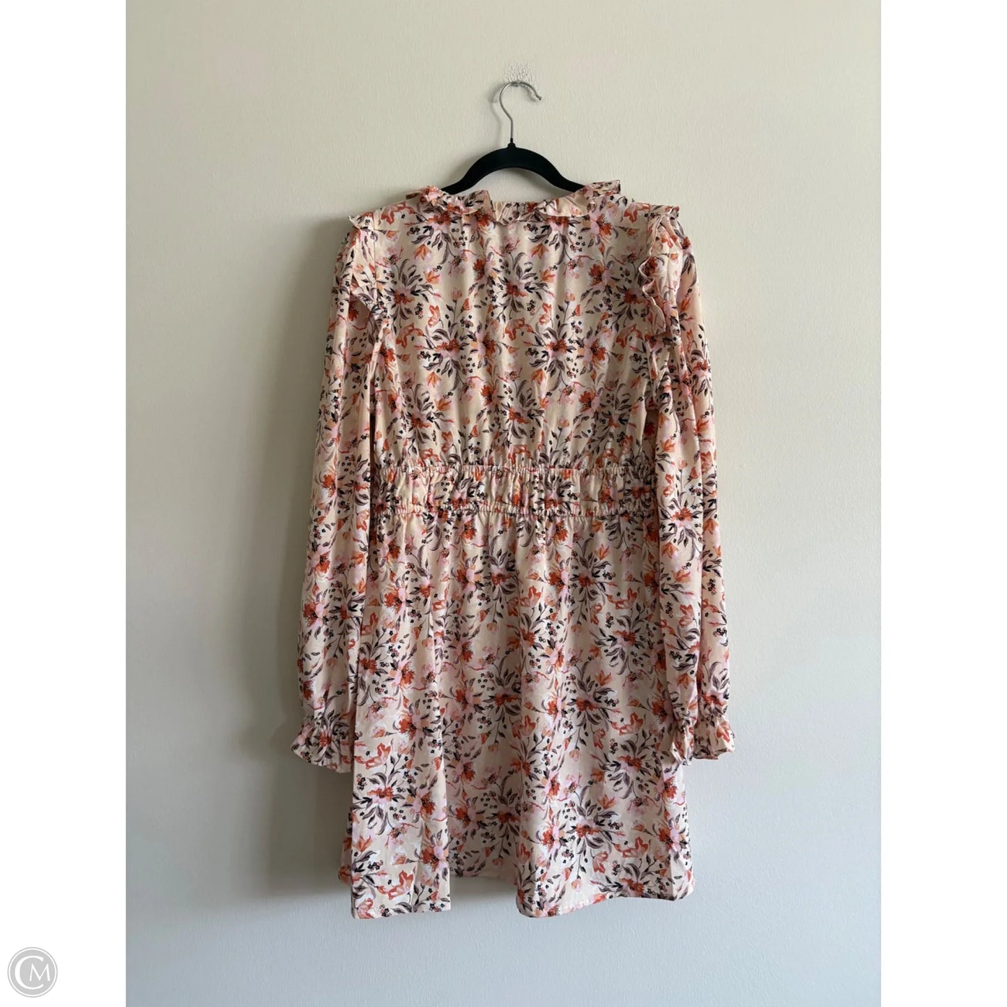 Dress Casual Midi By Lush In Floral Print, Size: L