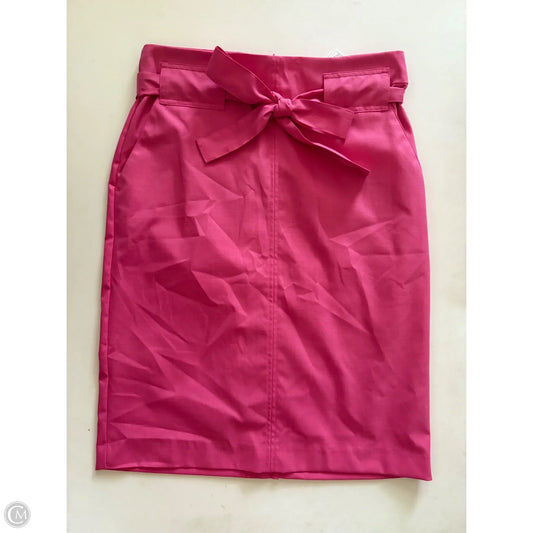 Skirt Midi By Banana Republic In Pink, Size: 4