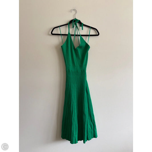 Dress Casual Midi By A New Day In Green, Size: M