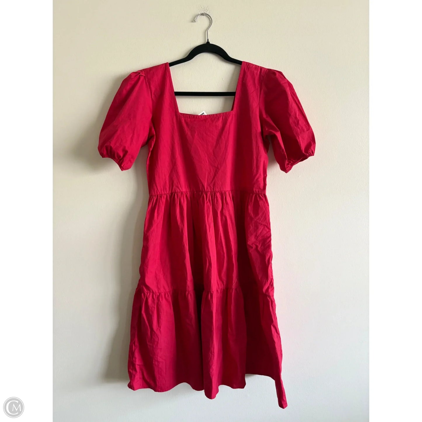 Dress Party Midi By Maude In Red, Size: S