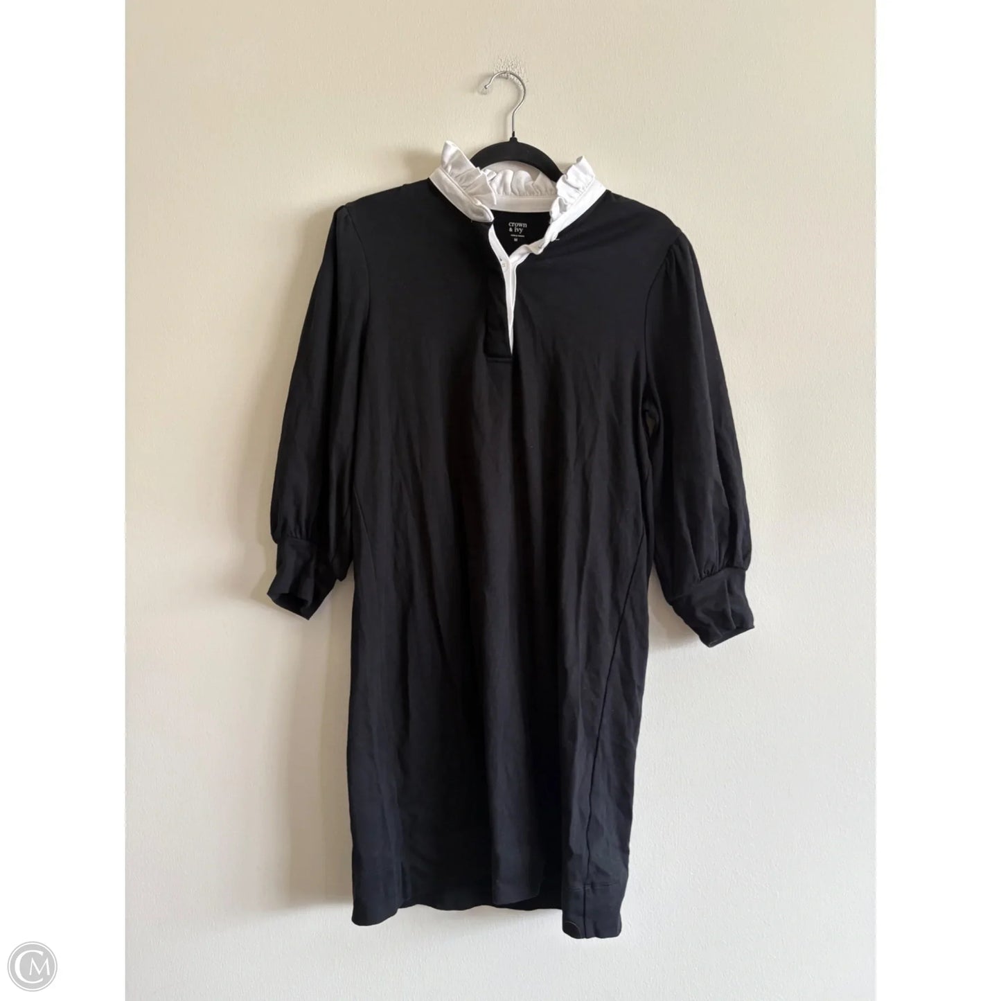 Dress Casual Midi By Crown And Ivy In Black, Size: M