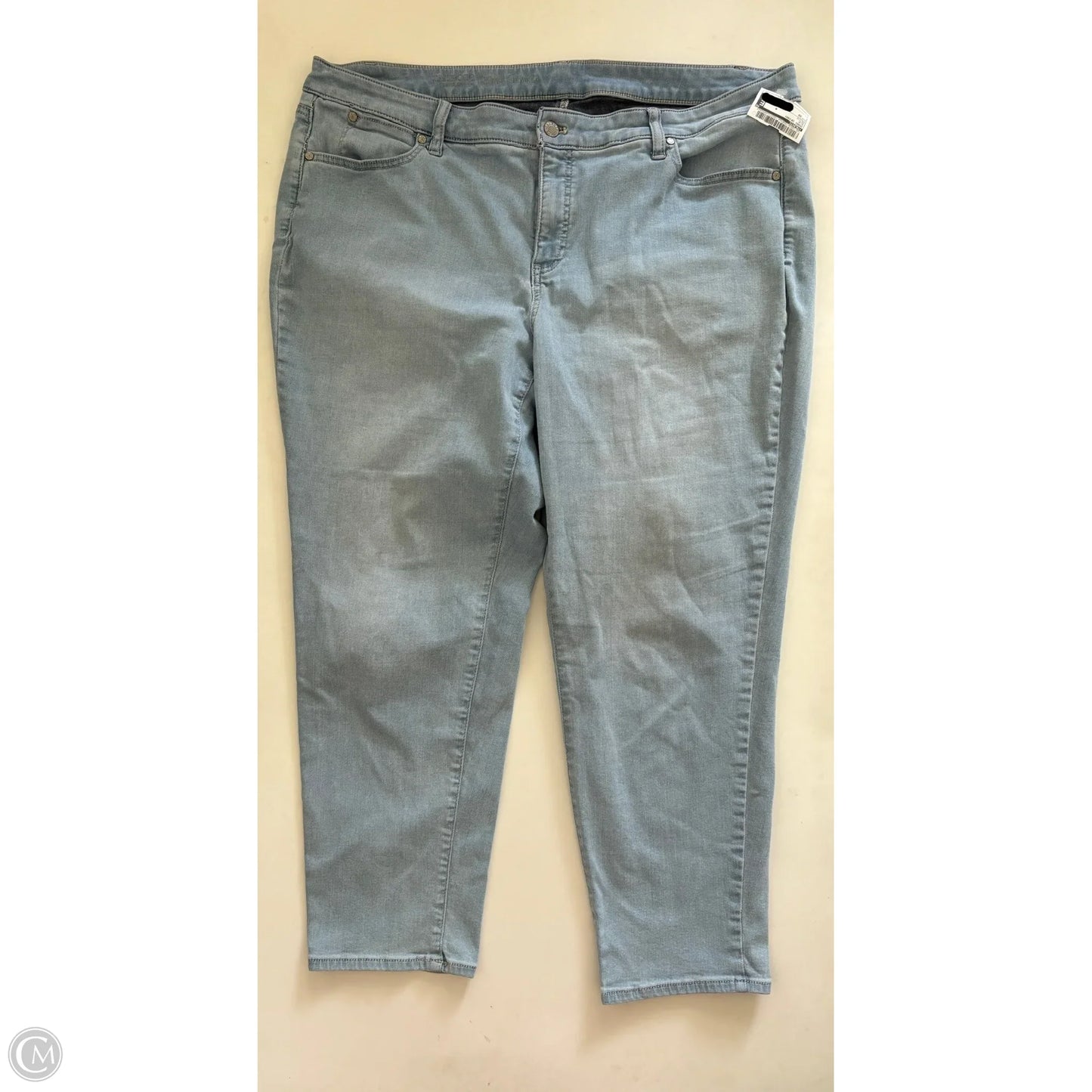Jeans Skinny By Talbots In Blue, Size: 20