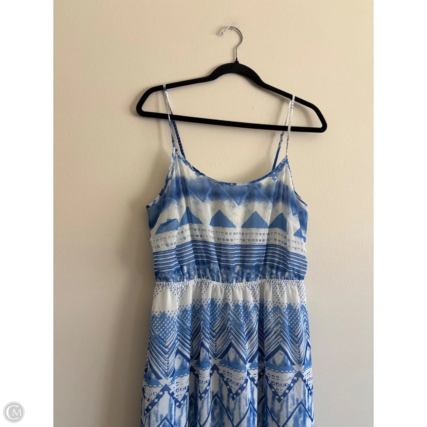 Dress Casual Maxi By Old Navy In Blue, Size: L