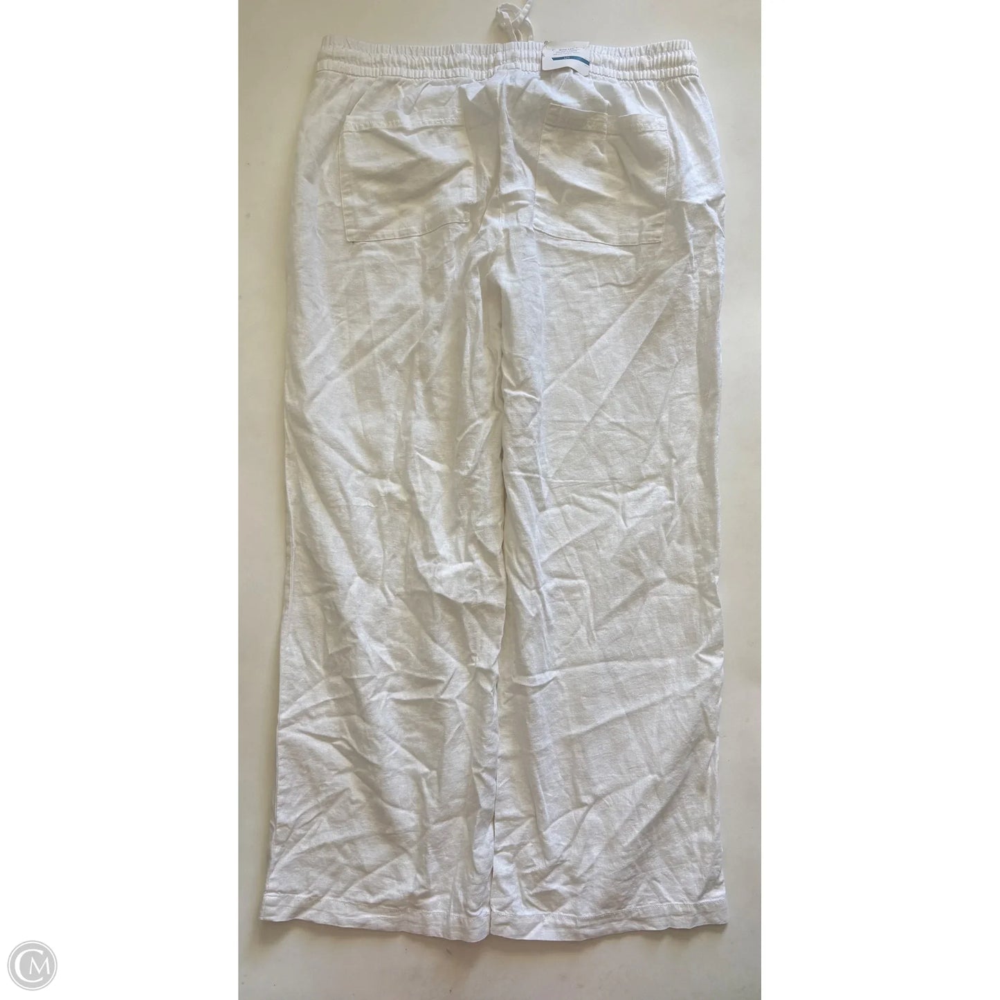 Pants Linen By Old Navy In White, Size: L