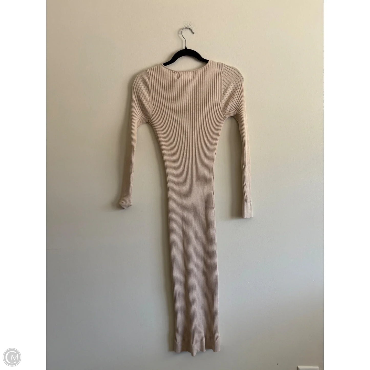 Dress Casual Maxi By Olive And Oak In Tan, Size: S
