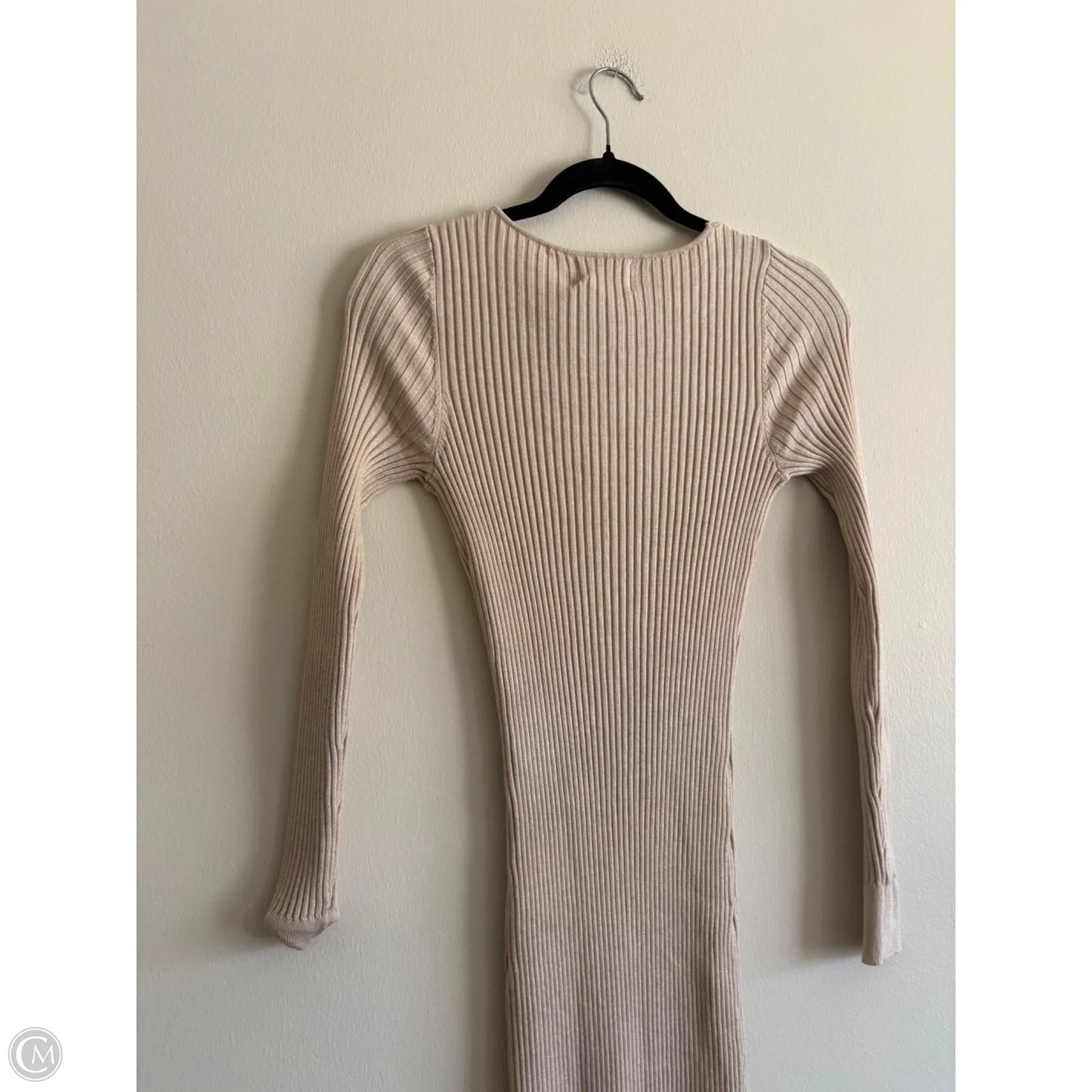 Dress Casual Maxi By Olive And Oak In Tan, Size: S