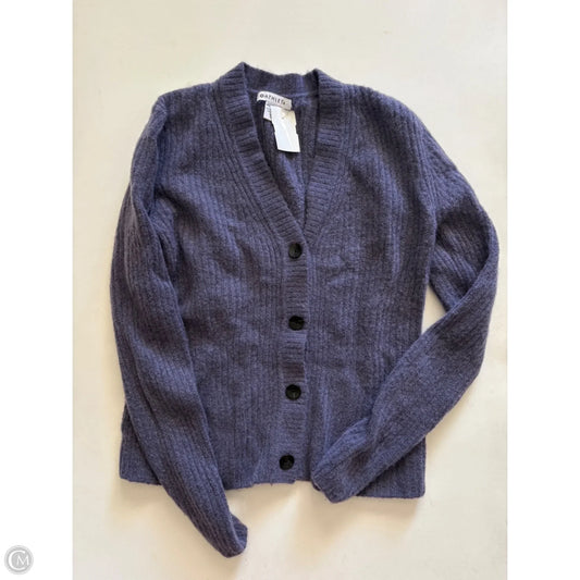 Sweater Cardigan By Athleta In Purple, Size: Xs