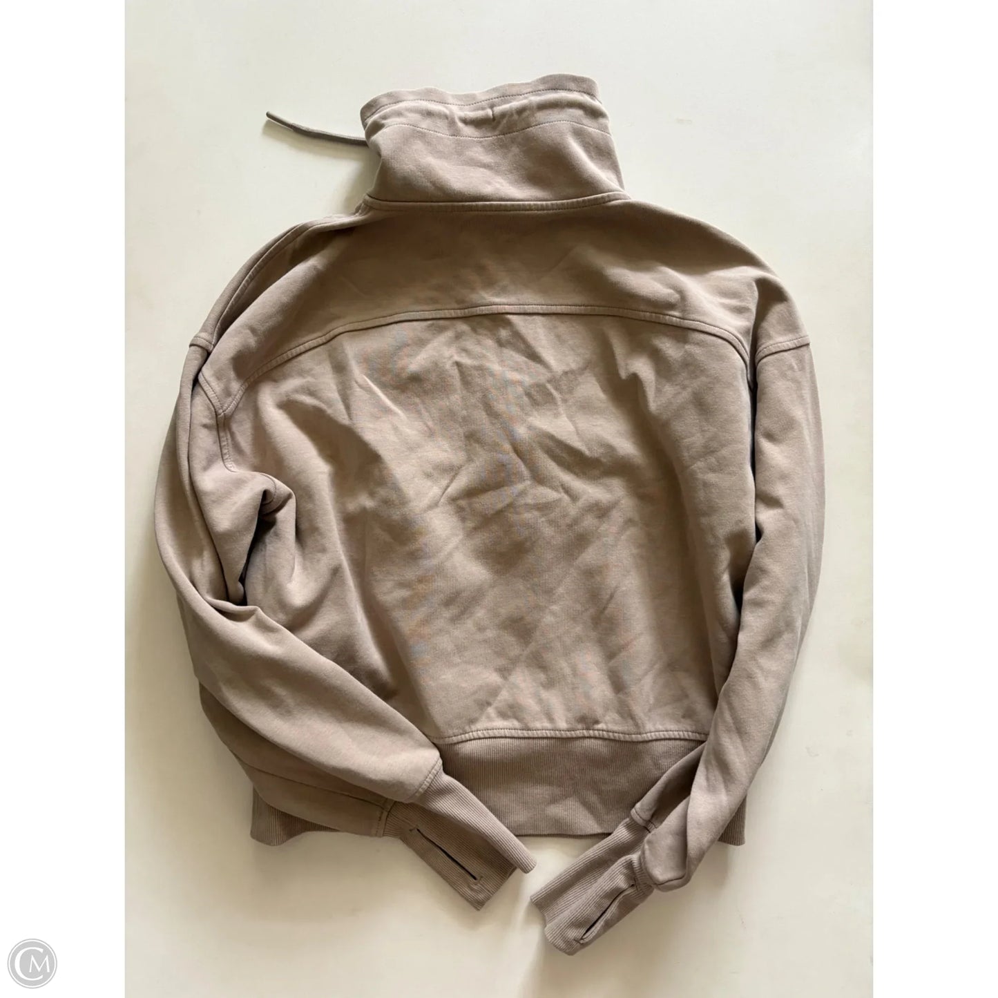 Athletic Jacket By Old Navy In Tan, Size: S