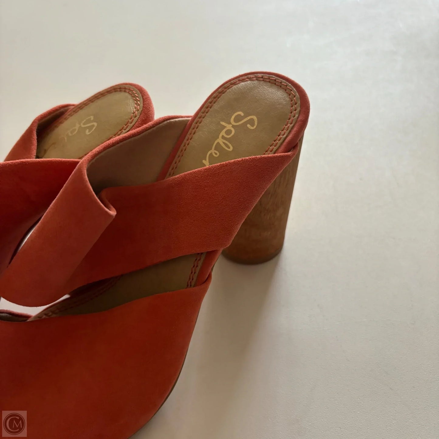 Shoes Heels Block By Splendid In Orange, Size: 8