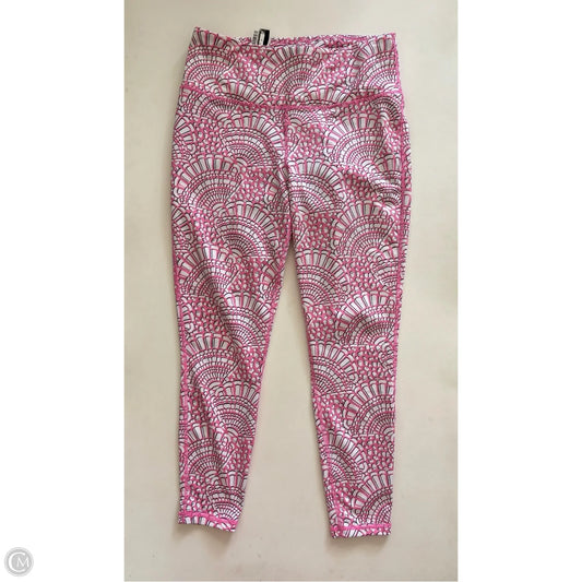 Athletic Leggings By Crown And Ivy In Pink, Size: M