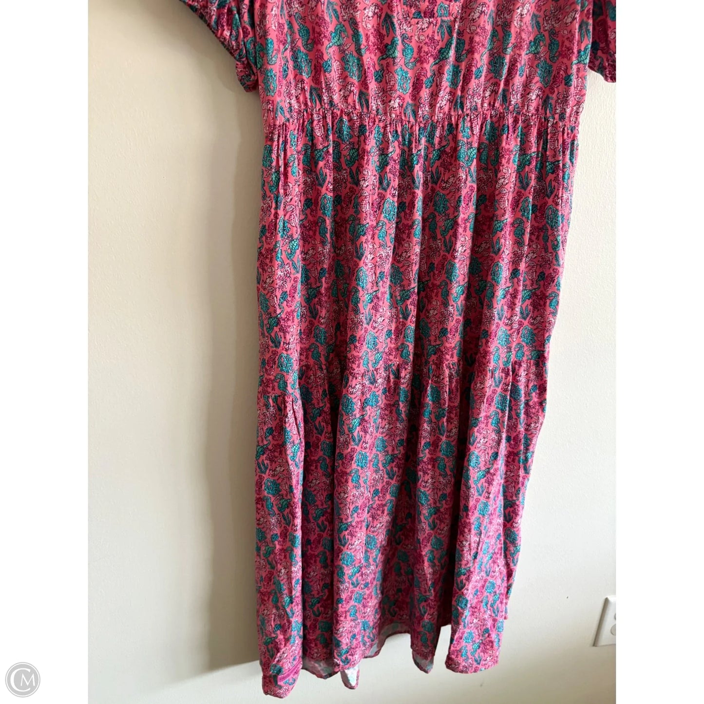 Dress Casual Maxi By Simply Southern In Pink, Size: M