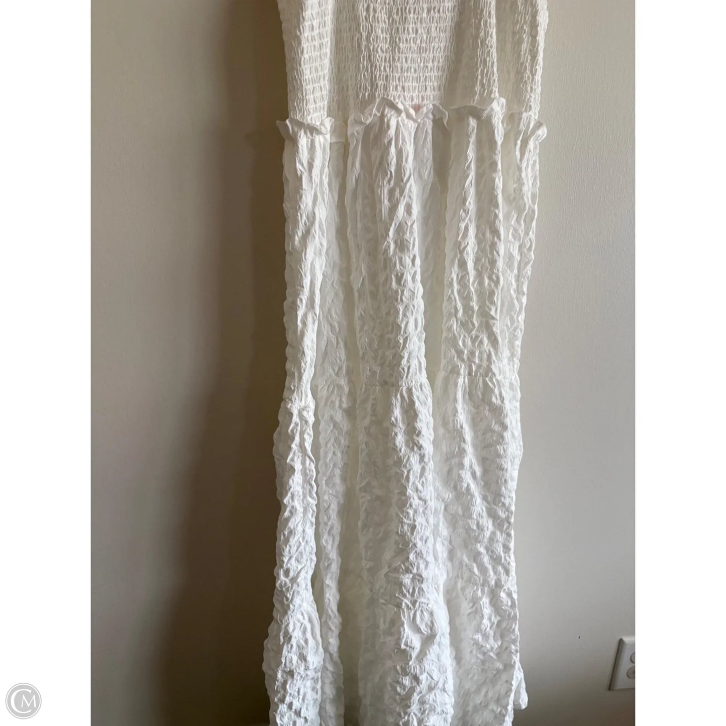 Dress Casual Maxi By Simply Southern In White, Size: L