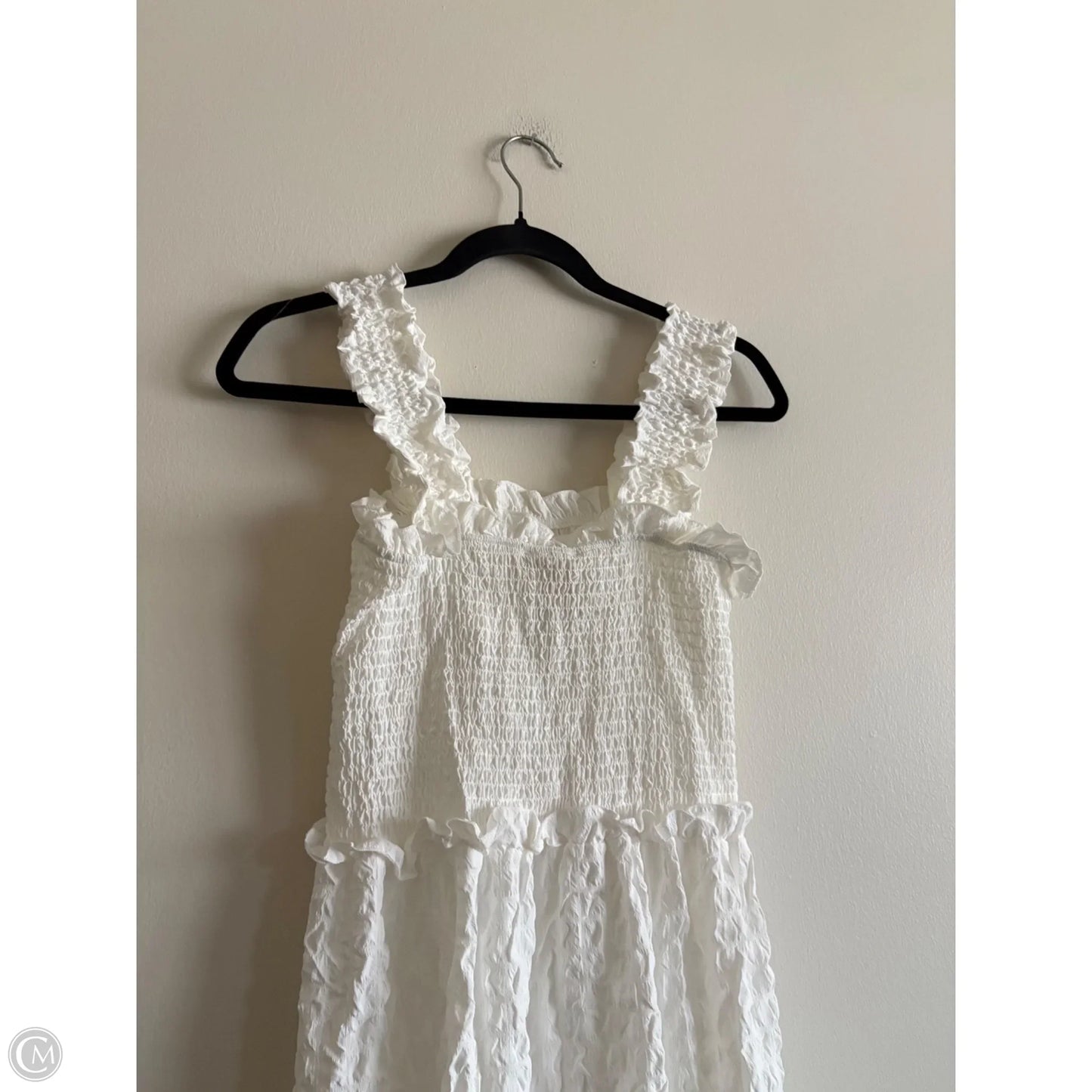 Dress Casual Maxi By Simply Southern In White, Size: L