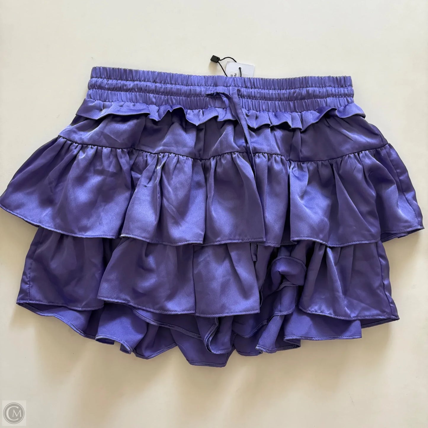 Skirt Mini & Short By Day + Moon In Purple, Size: M