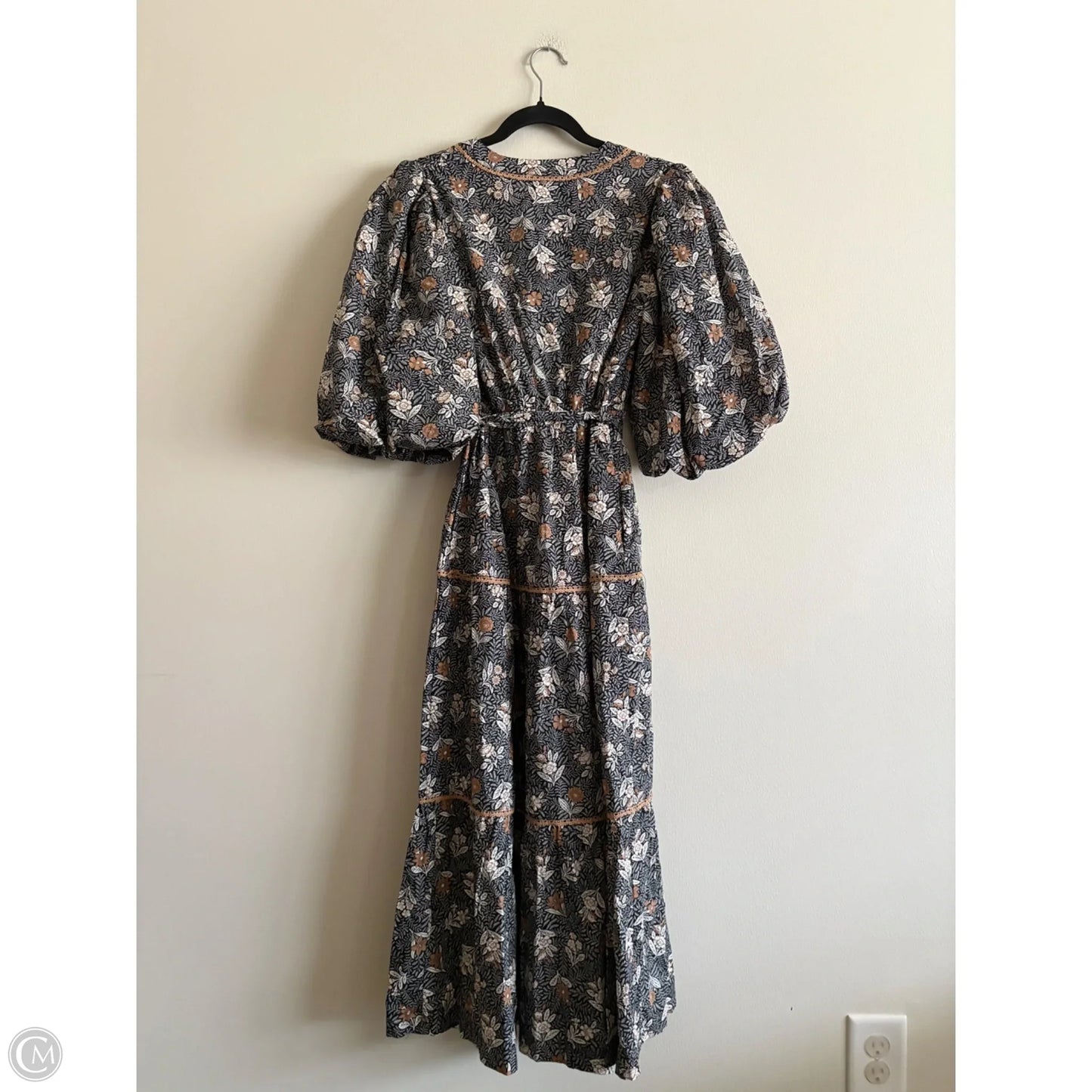 Dress Casual Maxi By &merci In Black & Brown, Size: S