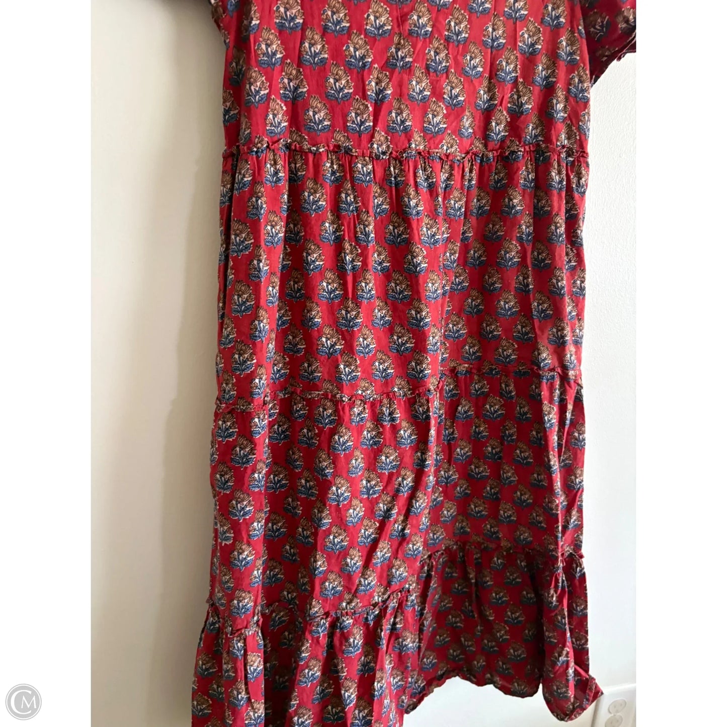 Dress Casual Maxi By Saule Parc In Red, Size: S