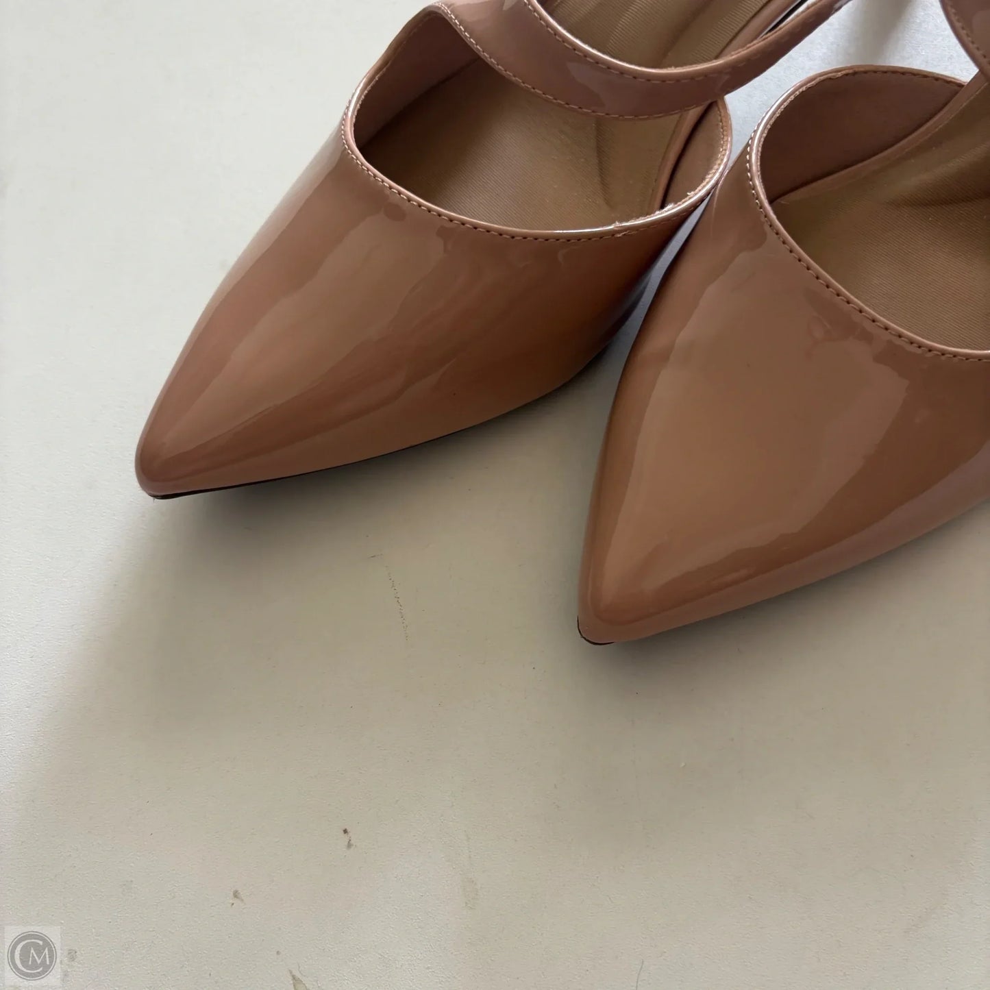 Shoes Heels Kitten By Anne Klein In Tan, Size: 10