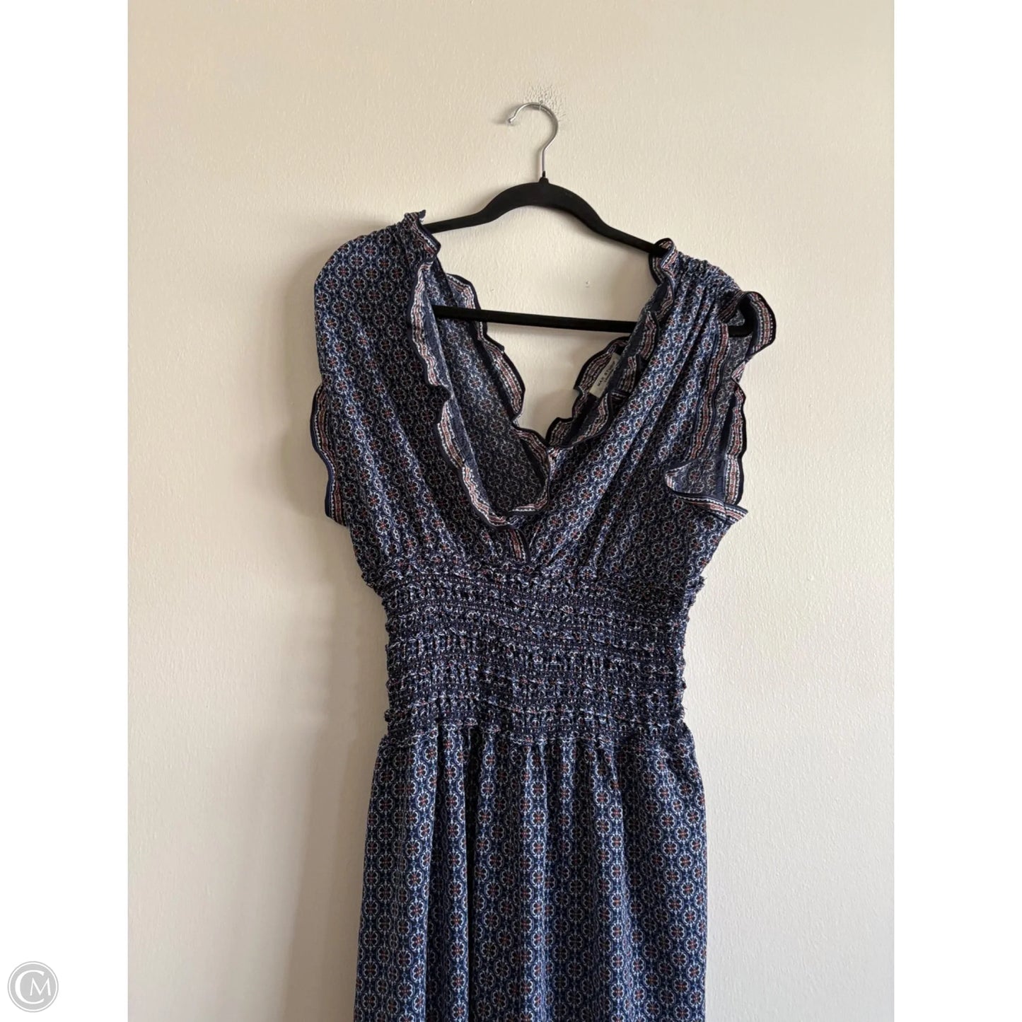 Dress Casual Maxi By Max Studio In Blue, Size: L