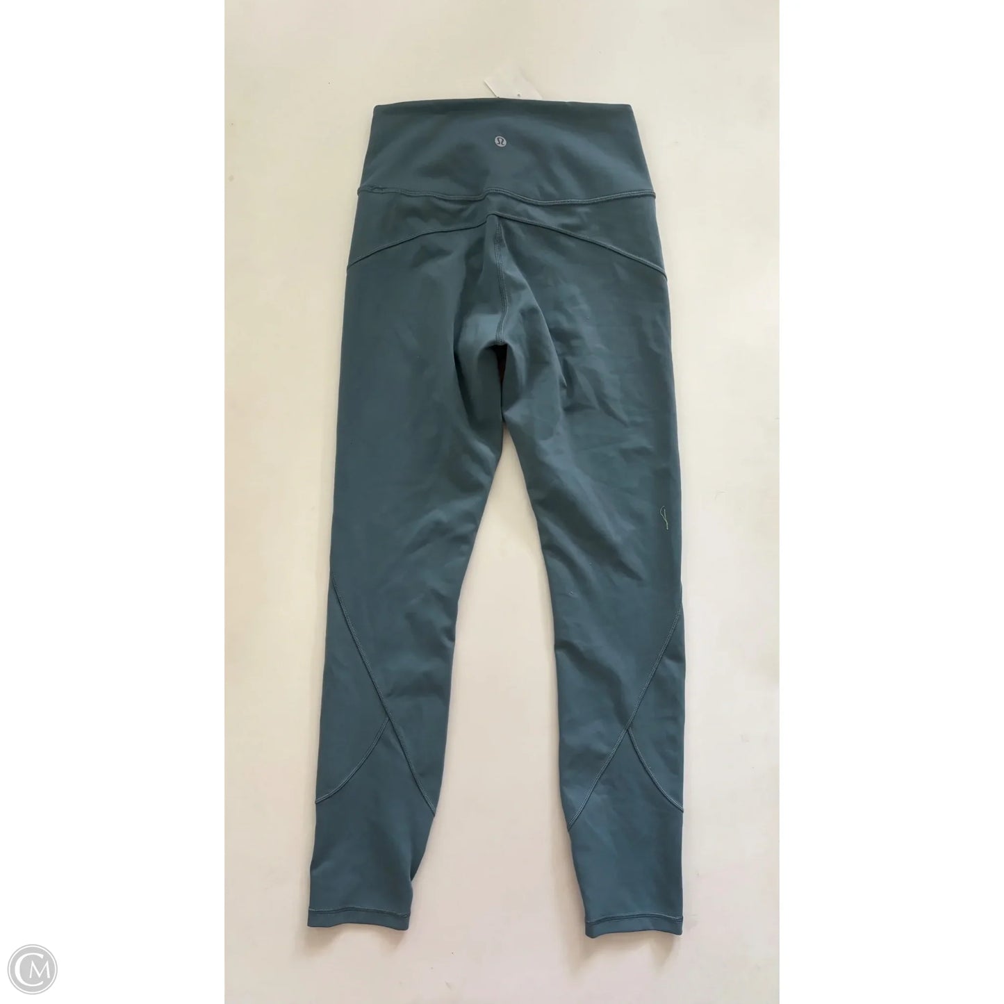 Athletic Leggings By Lululemon In Blue, Size: 6