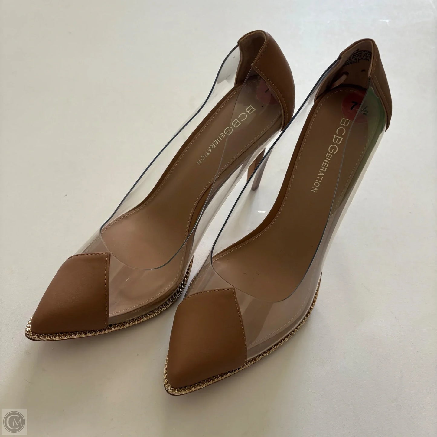 Shoes Heels Kitten By Bcbgeneration In Tan, Size: 7.5