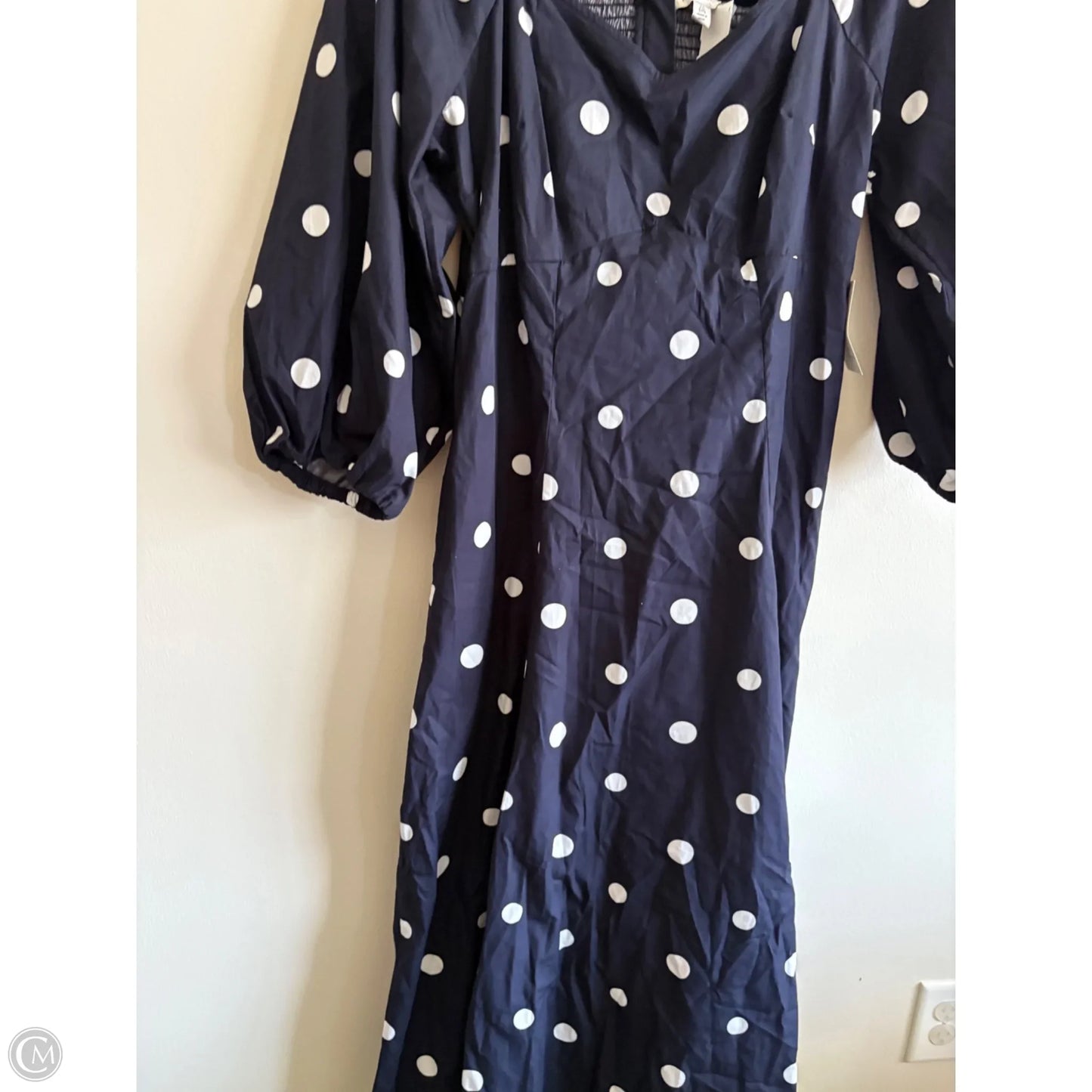 Dress Casual Maxi By Free Assembly In Polkadot Pattern, Size: 2x