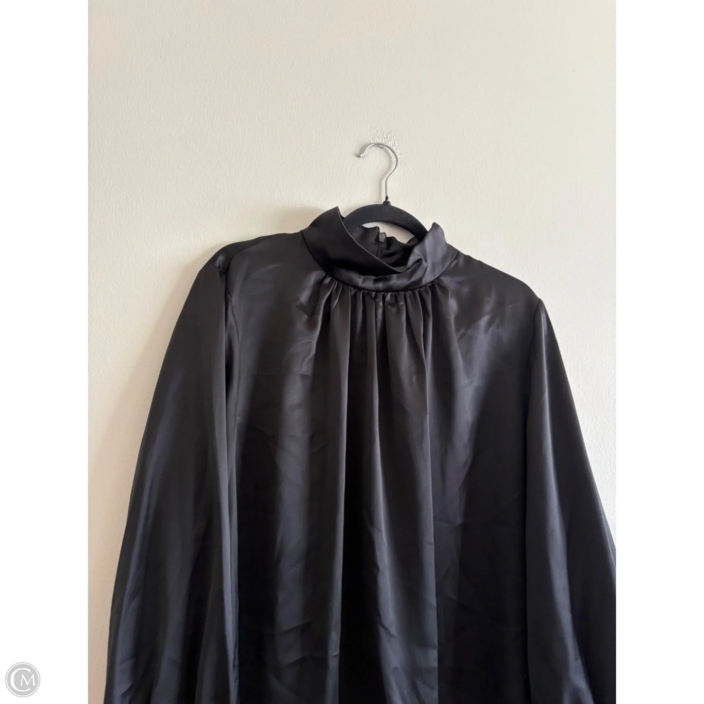 Dress Party Midi By H&m In Black, Size: Xl