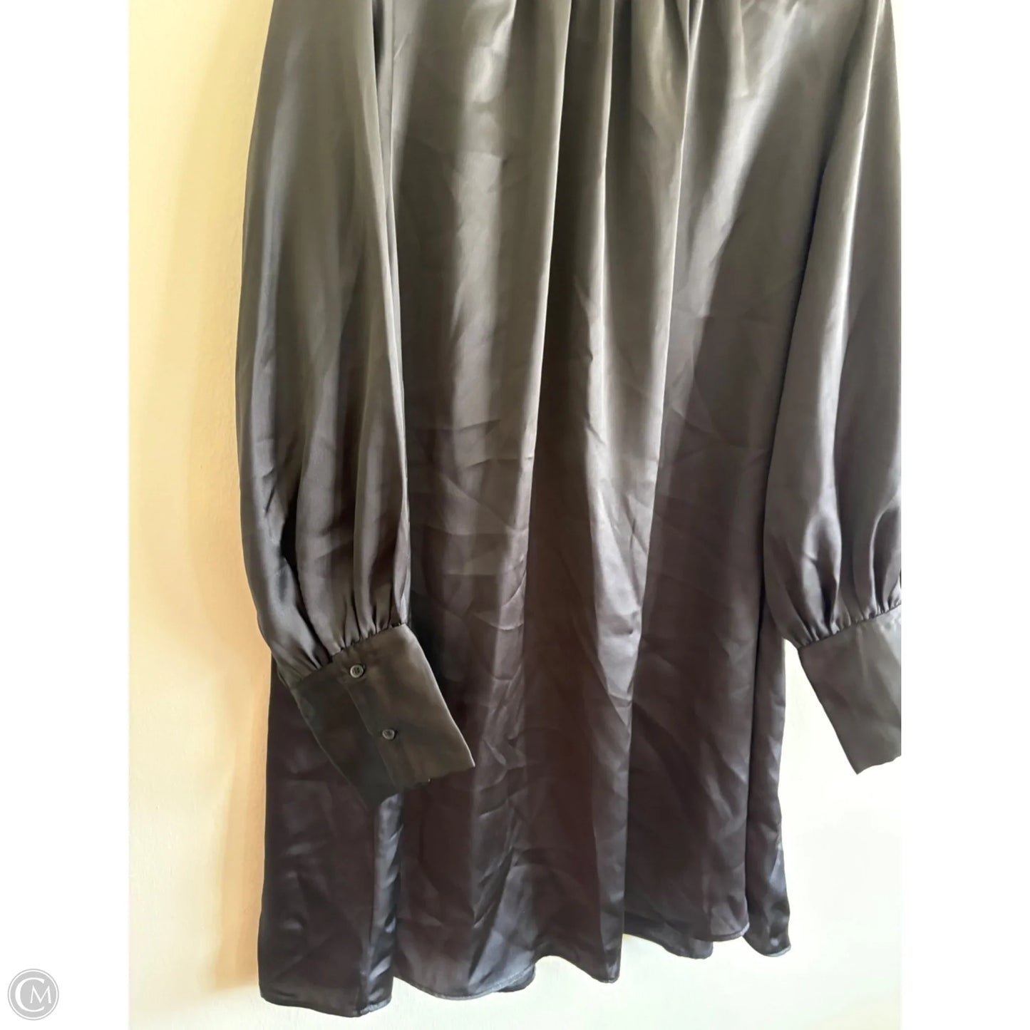 Dress Party Midi By H&m In Black, Size: Xl
