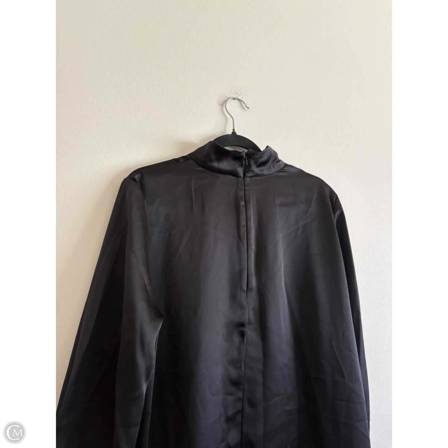 Dress Party Midi By H&m In Black, Size: Xl