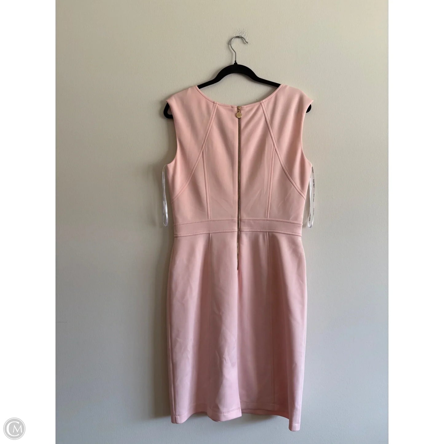 Dress Work By Ellen Tracy In Peach, Size: 10