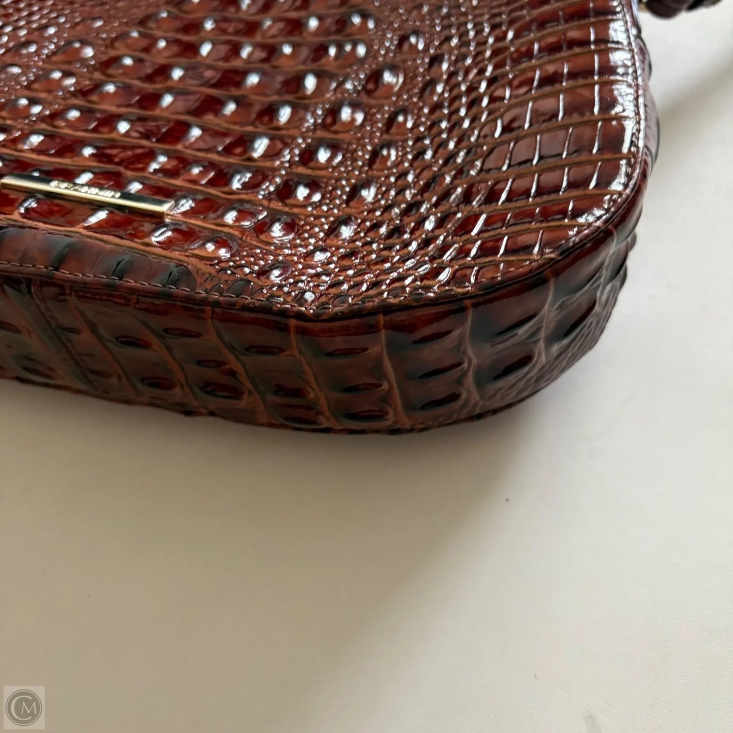 Handbag Designer Label By Brahmin, Size: Large