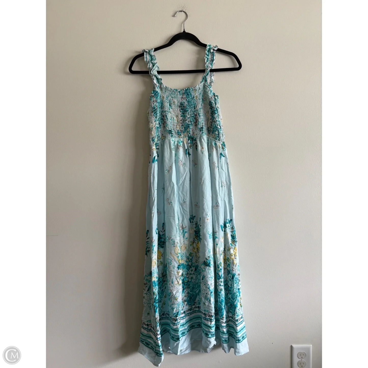 Dress Casual Maxi By White Birch In Blue, Size: L