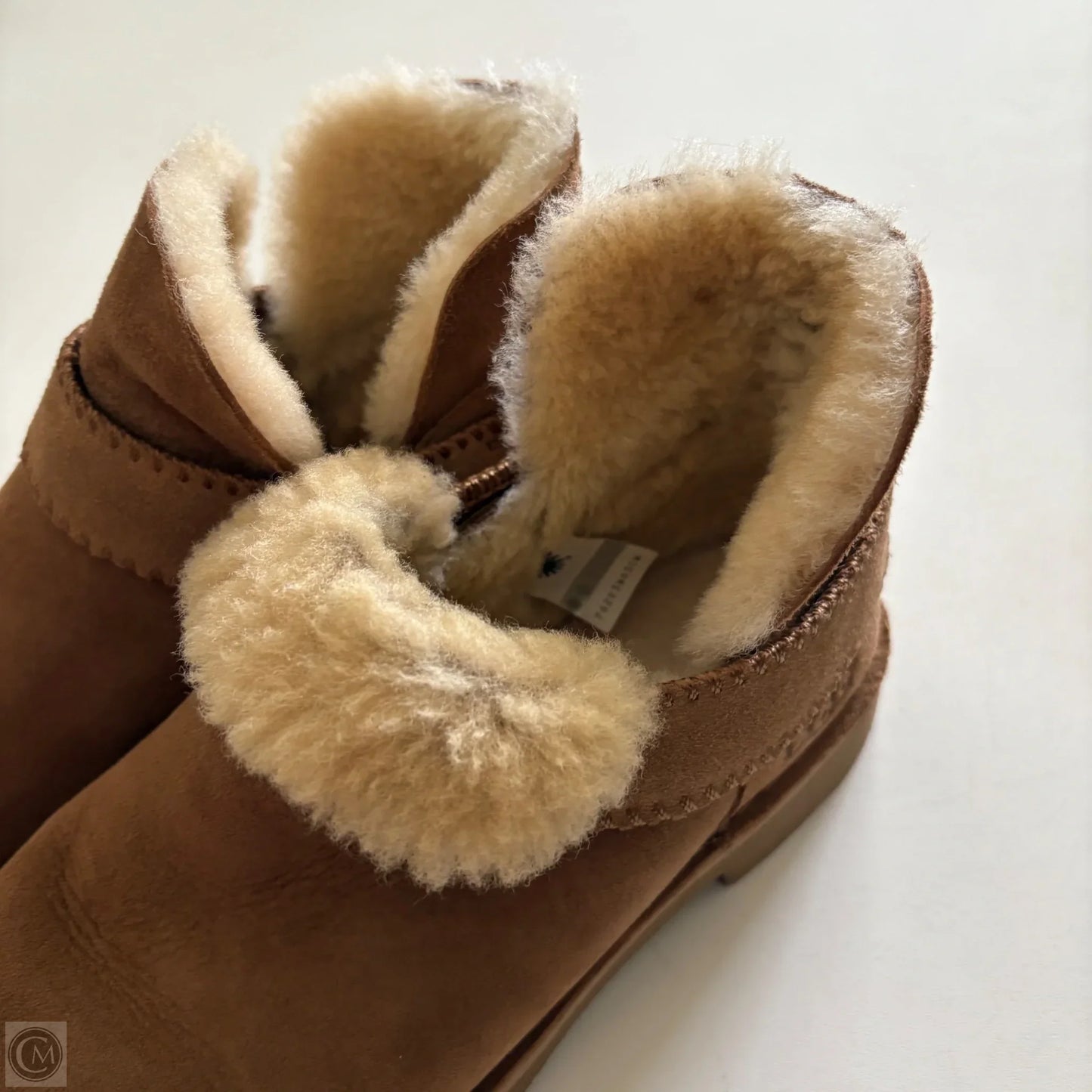 Boots Designer By Ugg In Brown, Size: 8