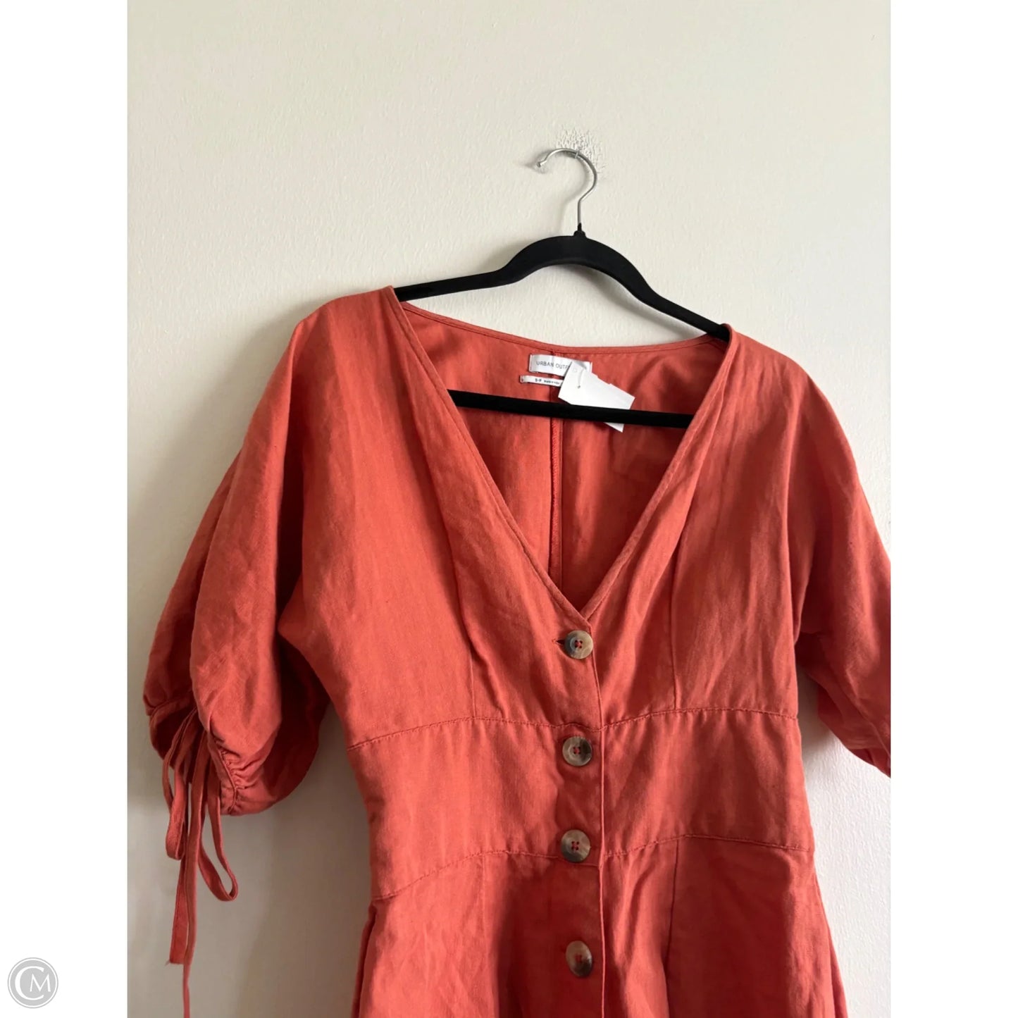 Romper By Urban Outfitters In Orange, Size: S