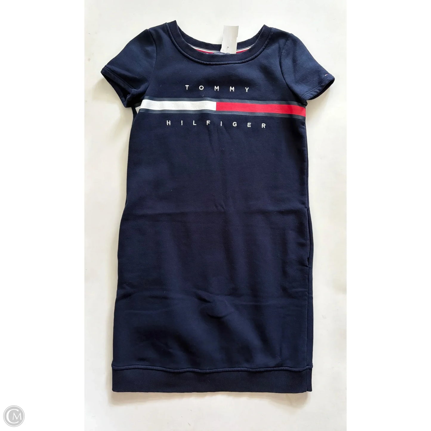 Dress Casual Midi By Tommy Hilfiger In Navy, Size: Xs