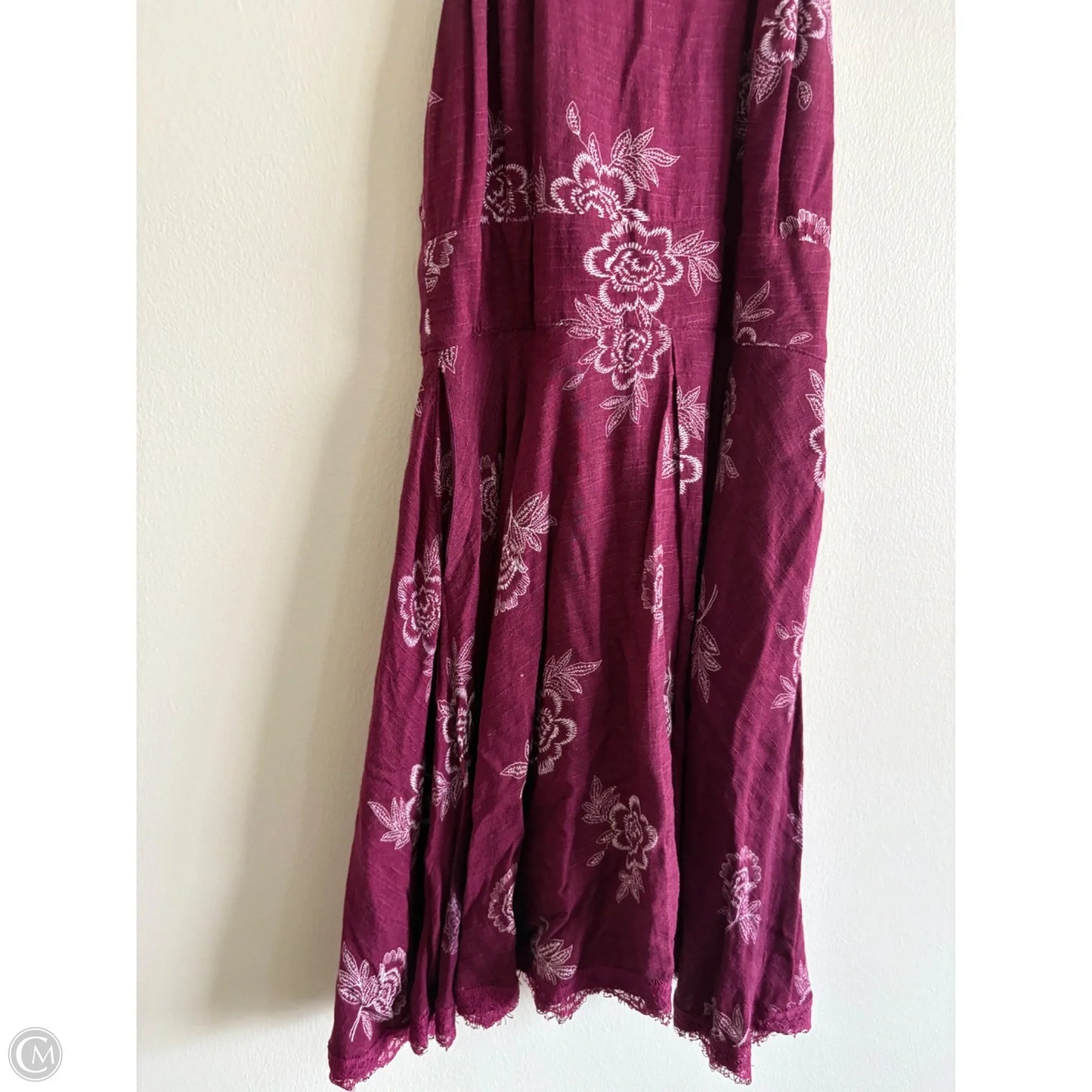 Dress Casual Midi By Altard State In Maroon, Size: S