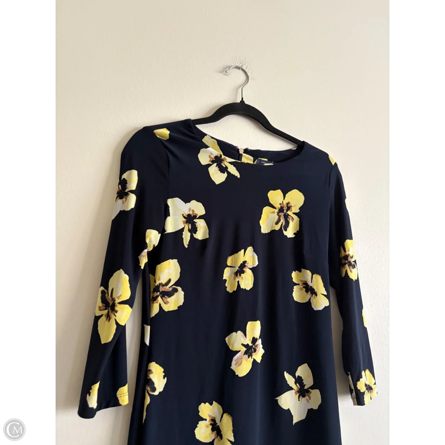 Dress Work By Tommy Hilfiger In Navy, Size: 2